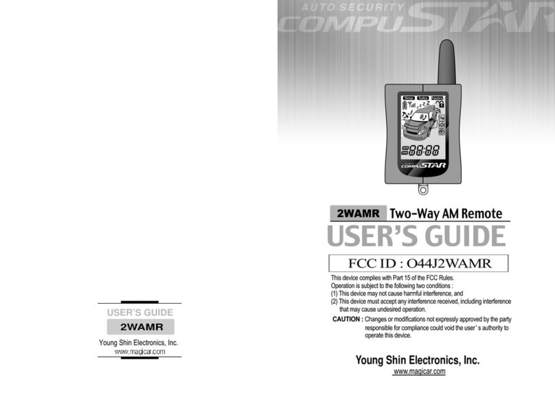 Young Shin Electronics 2WAMR user guide