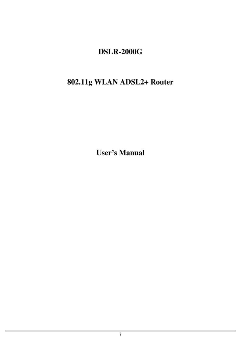 TRENDnet DSLR-2000G User manual