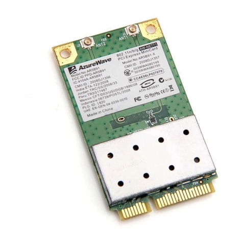 Atheros AR5B91 User manual