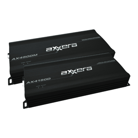 Axxera MINI Series Installation & owner's manual