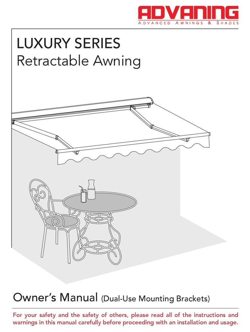 Advaning LUXURY Series User manual