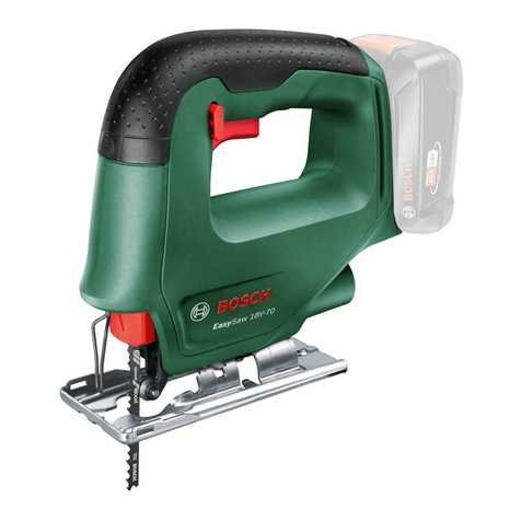 Bosch EasySaw 18V-70 User manual