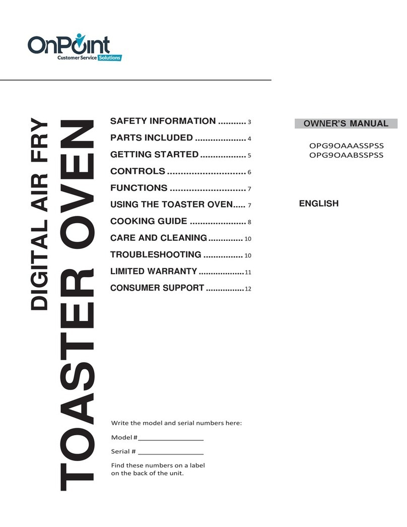 OnPoint OPG9OAAASSPSS owner's manual