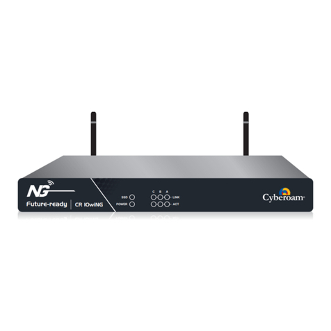 Cyberoam CR10wiNG User manual