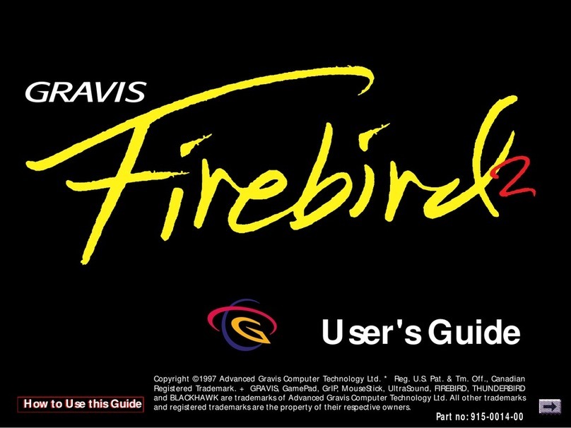Gravis Firebird 2 user guide