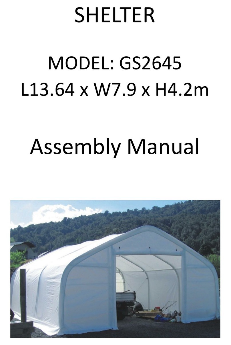 SHELTER GS2645 Assembly manual