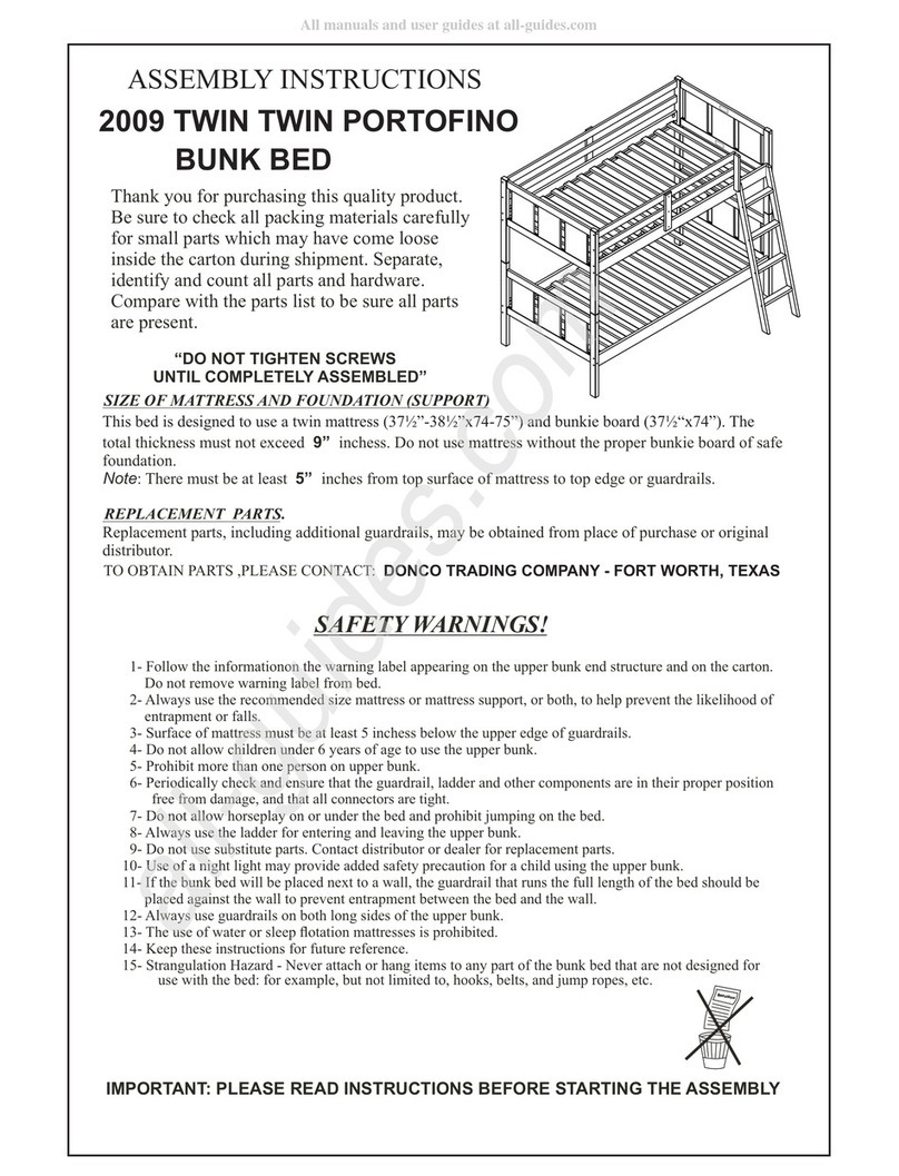 Donco 2009 TWIN User manual