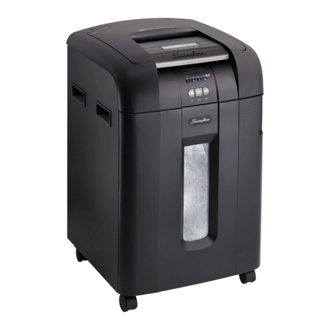 Swingline Stack-And-Shred 600X User manual