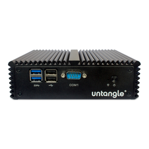 Untangle u25x User manual