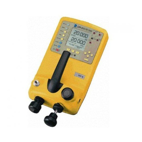 GE DPI 610 IS user manual