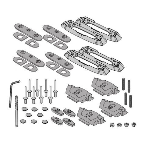 Prorack K719 installation instructions