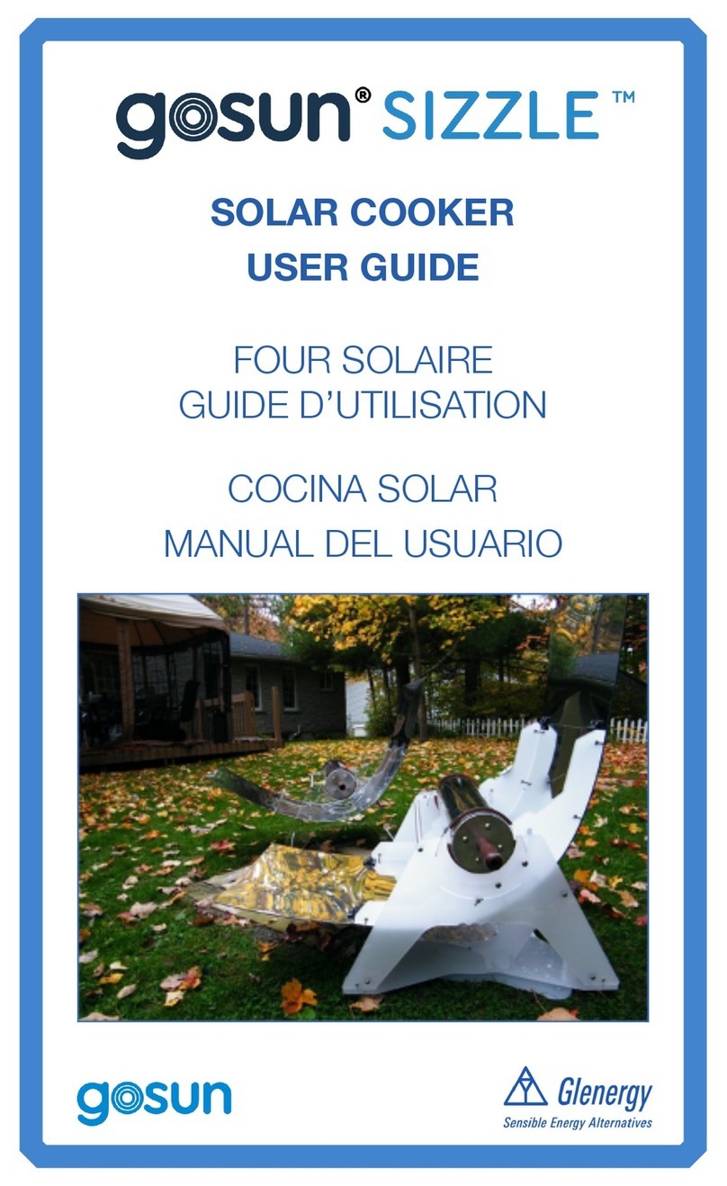 GOSUN SIZZLE User manual