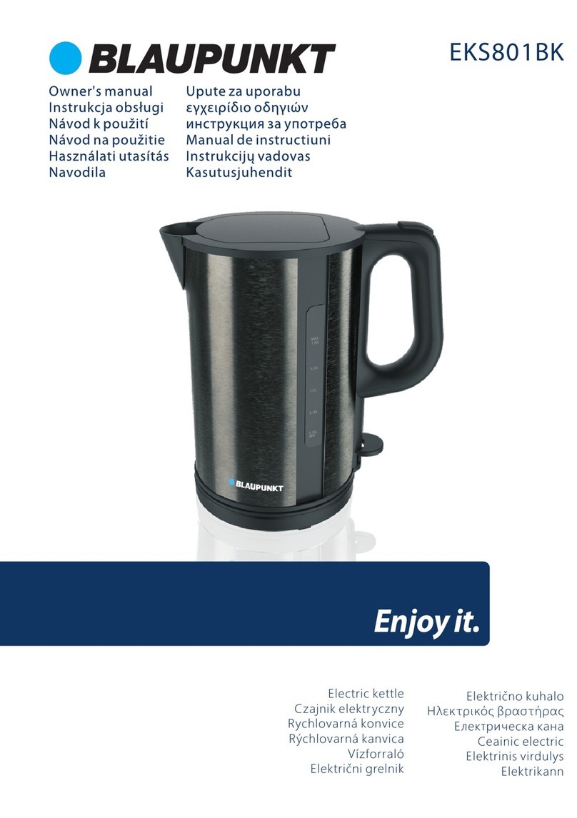 Blaupunkt EKS801BK User manual Blaupunkt EKS801BK User manual