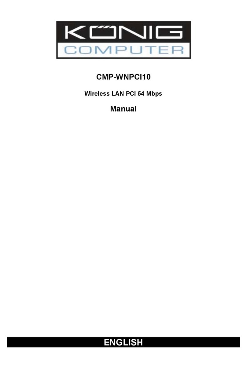 Konig CMP-WNPCI10 User manual