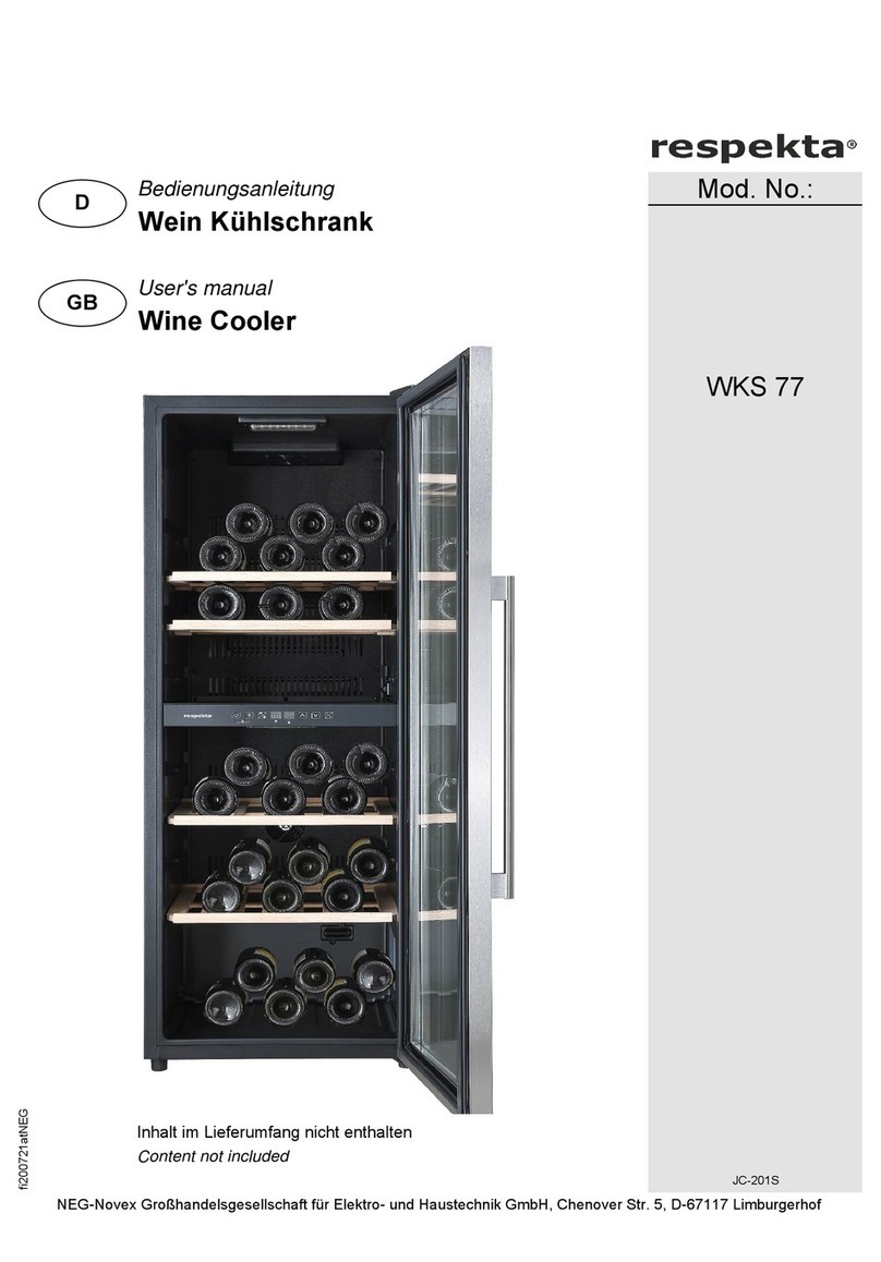 Respekta WKS 77 user manual