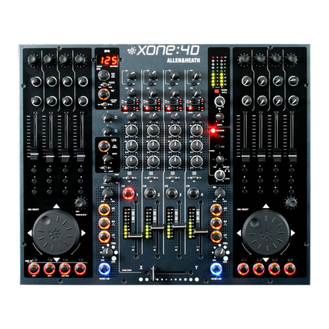 ALLEN & HEATH Xone 4D User manual