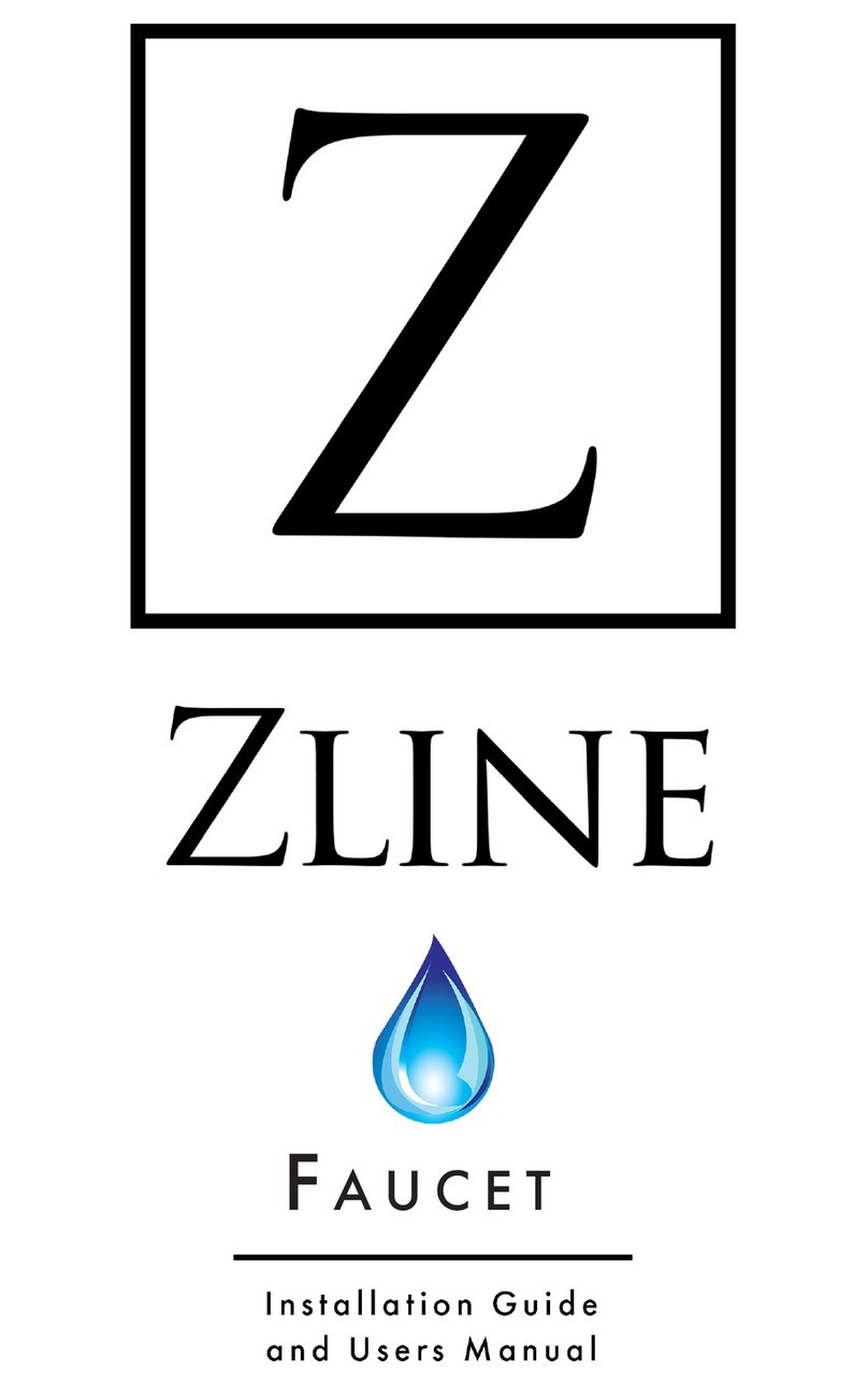 Zline Shakespeare SHK-KF-MB Installation guide and user's manual Zline Shakespeare SHK-KF-MB Installation guide and user's manual