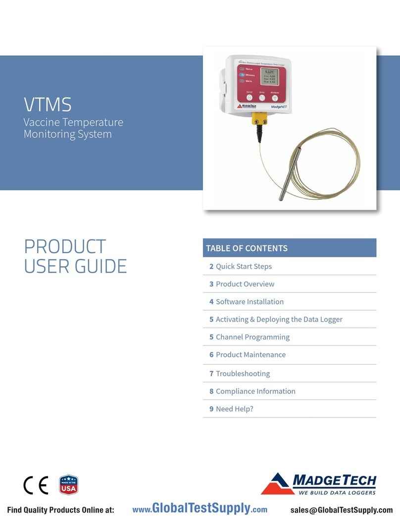 MadgeTech VTMS Specification sheet