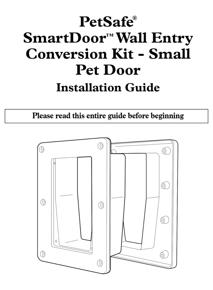 Petsafe SmartDoor MPA11-12019 installation guide