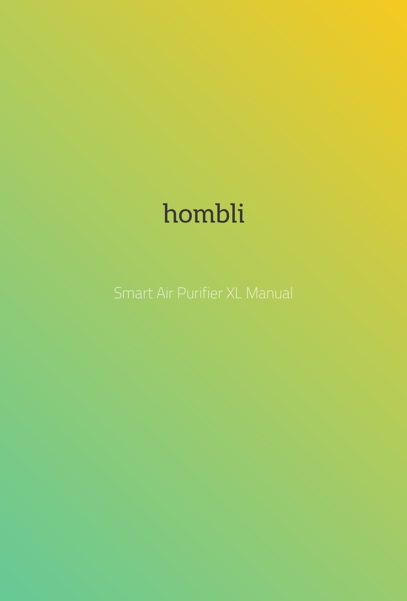 HOMBLI Smart Air Purifier XL User manual