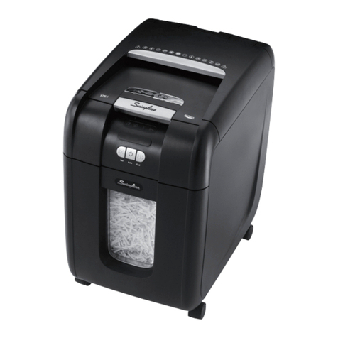 Swingline Stack-and-Shred 230X User manual