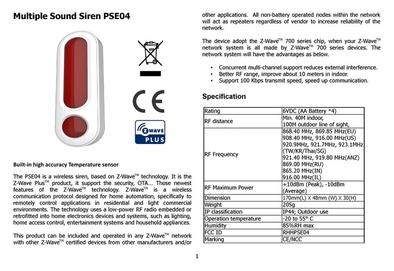 Philio PSE04 quick start guide