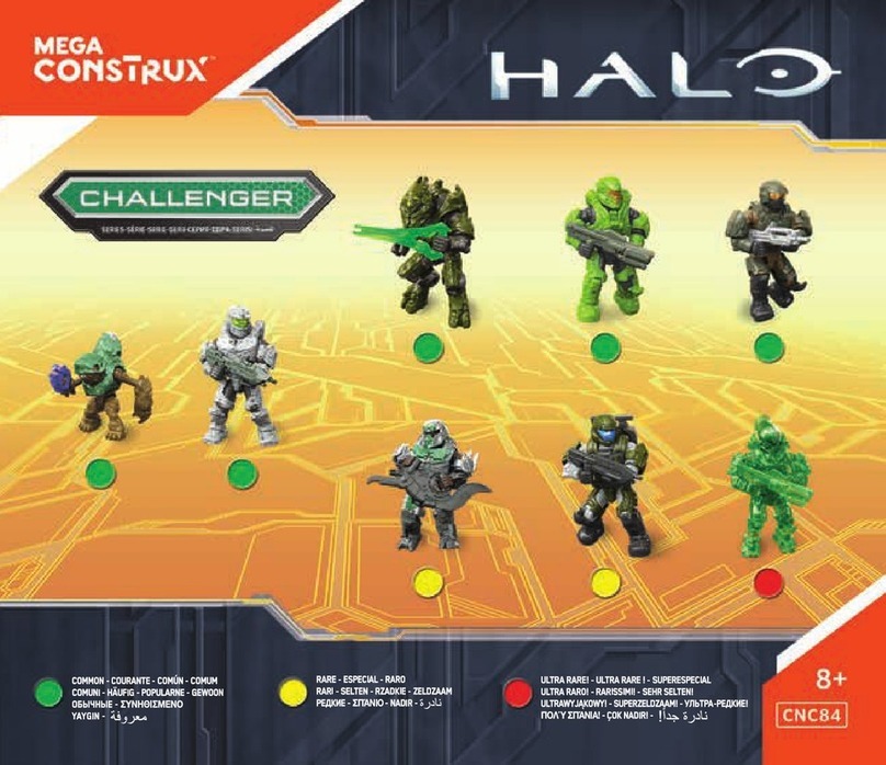 Mega Construx Challenger Series User manual