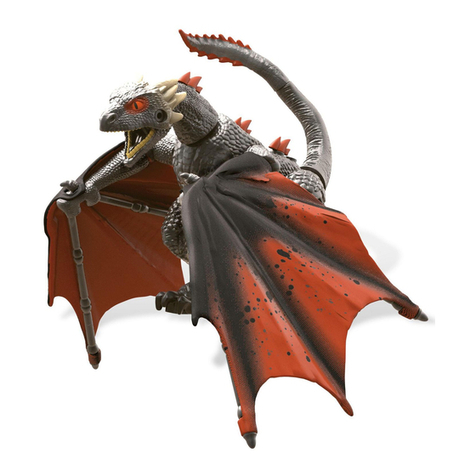 Mega Construx BLACK Game of Thrones GMN99 User manual