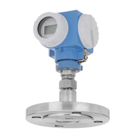 Endress+Hauser cerabar S PMC Series User manual