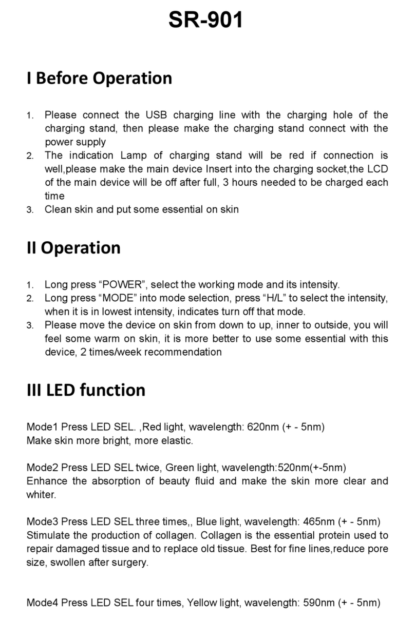mychway SR-901 User manual