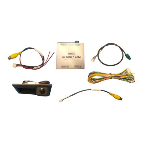 Nav TV A3/GOLF 7-CAM User manual