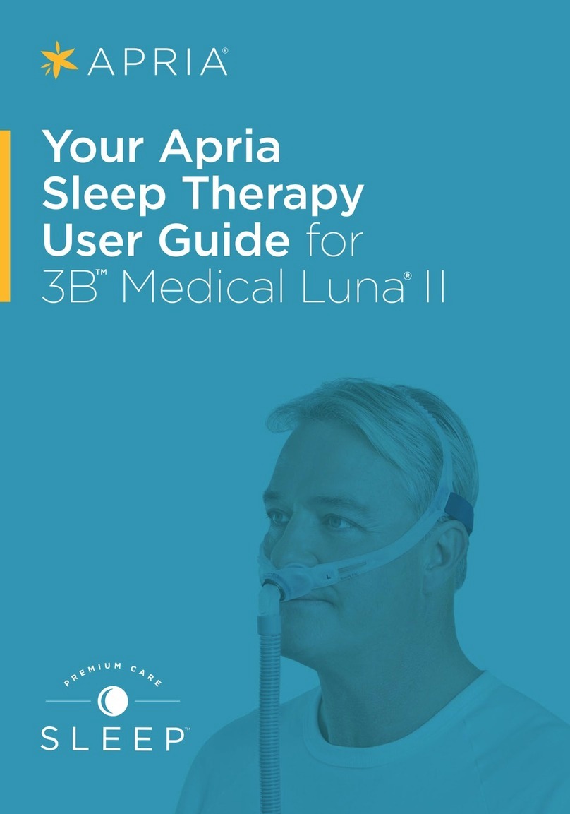 Apria Healthcare 3B Medical Luna II user guide
