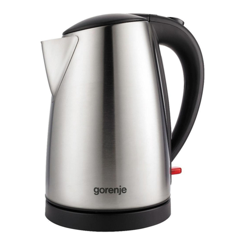 Gorenje K17FE instruction manual