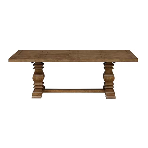 Home Decorators Collection ELDRIDGE TRESTLE HD03-F01WD Use and care guide