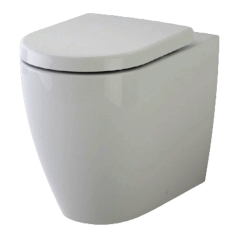 Reece CAROMA FORMA CLEANFLUSH INVISI II 9506686 manual