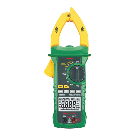 Mastech MS2025C User manual Mastech MS2025C User manual