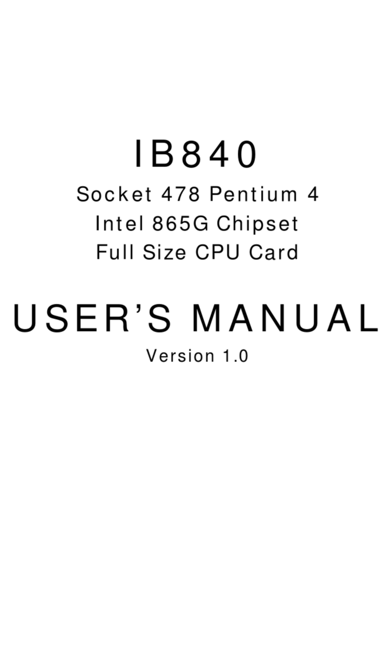 Intel IB840 user manual