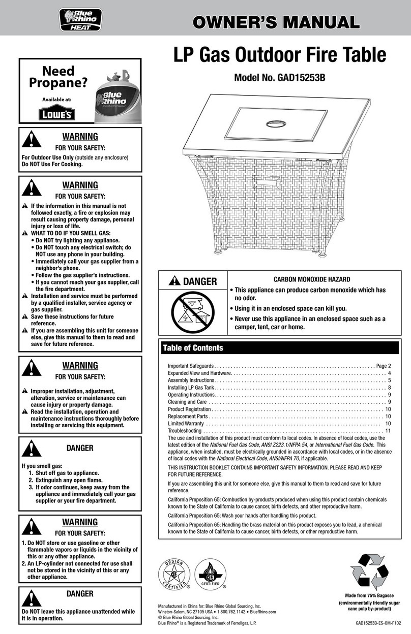 BlueRhino GAD15253B User manual