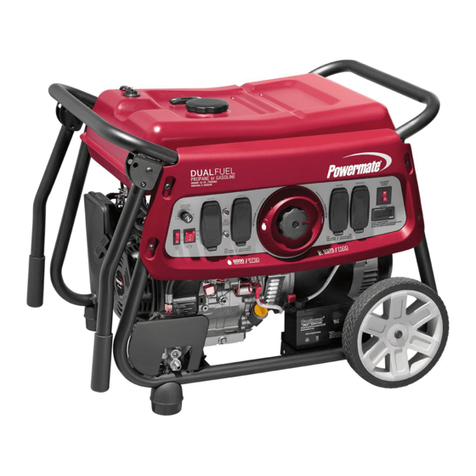 Powermate DF3500E Series User manual