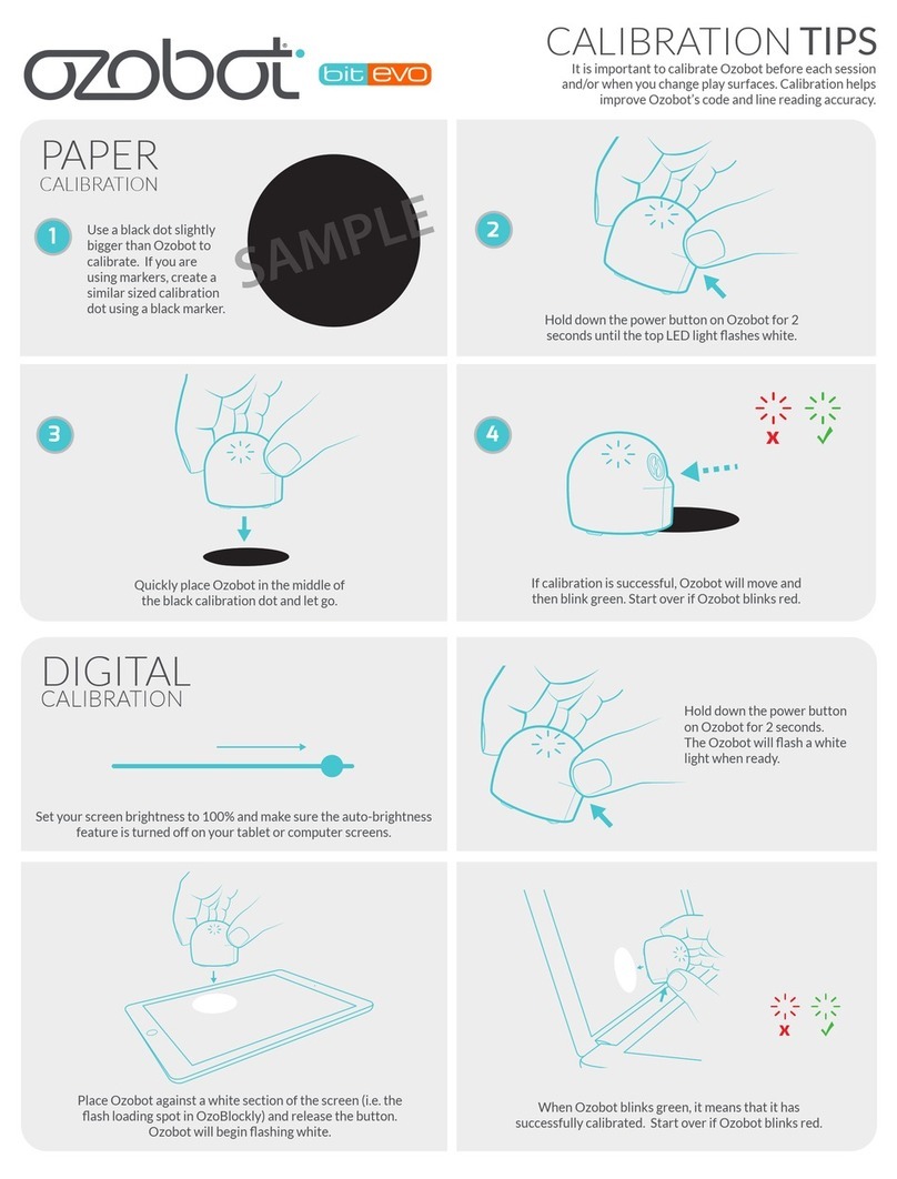Ozobot Bit Evo Use and care manual
