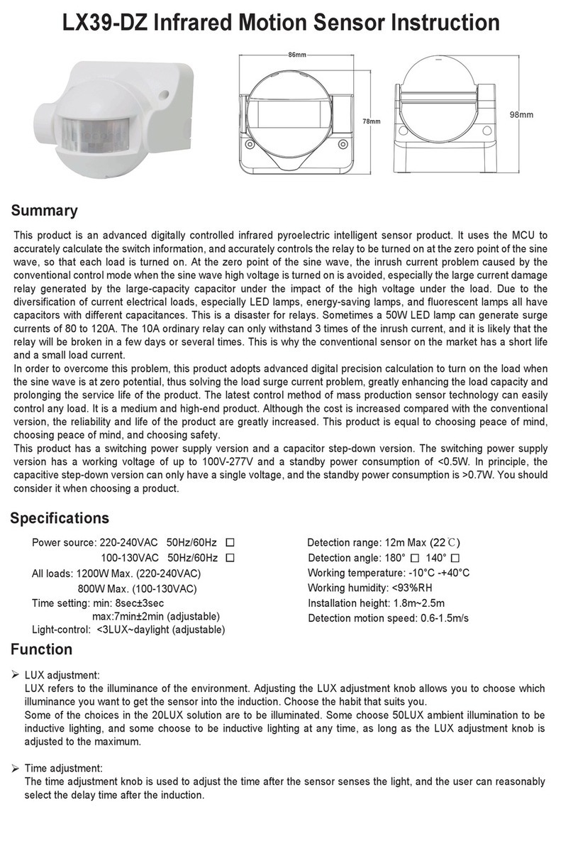 Lexing LX39-DZ Instruction