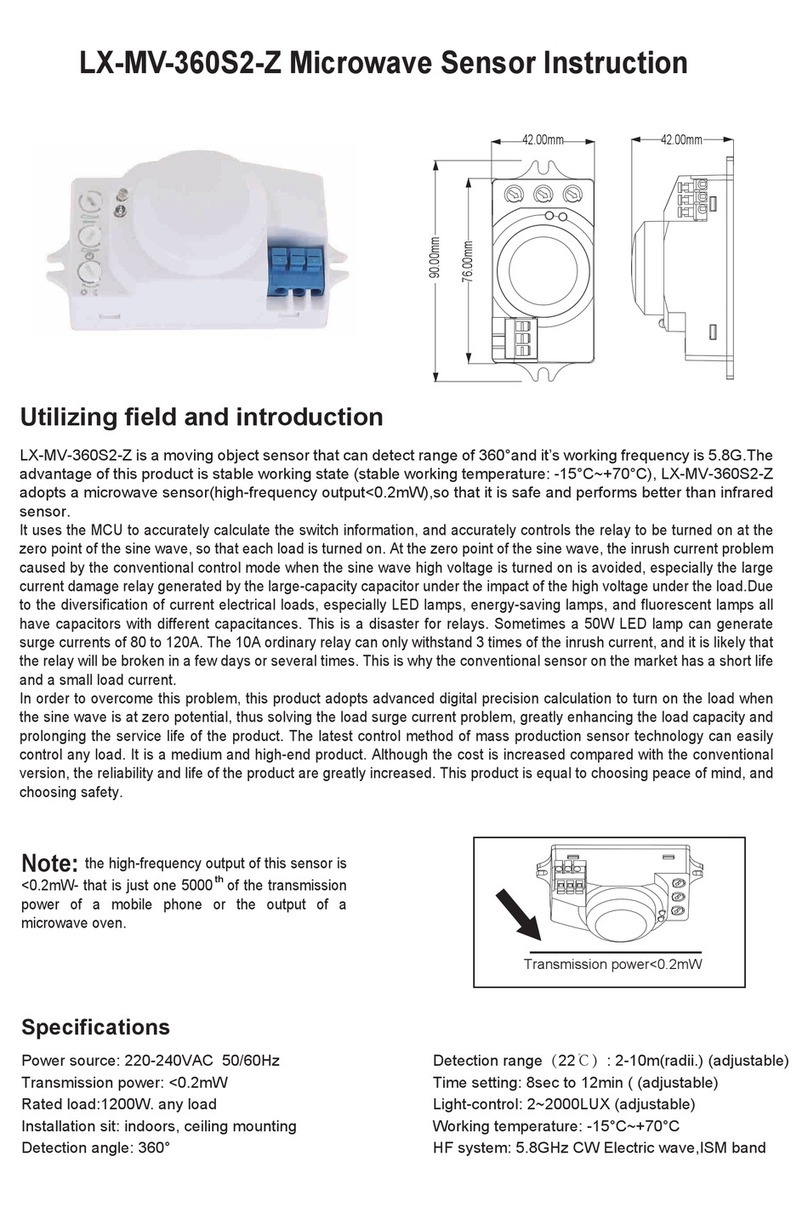 Lexing LX-MV-360S2-Z User manual