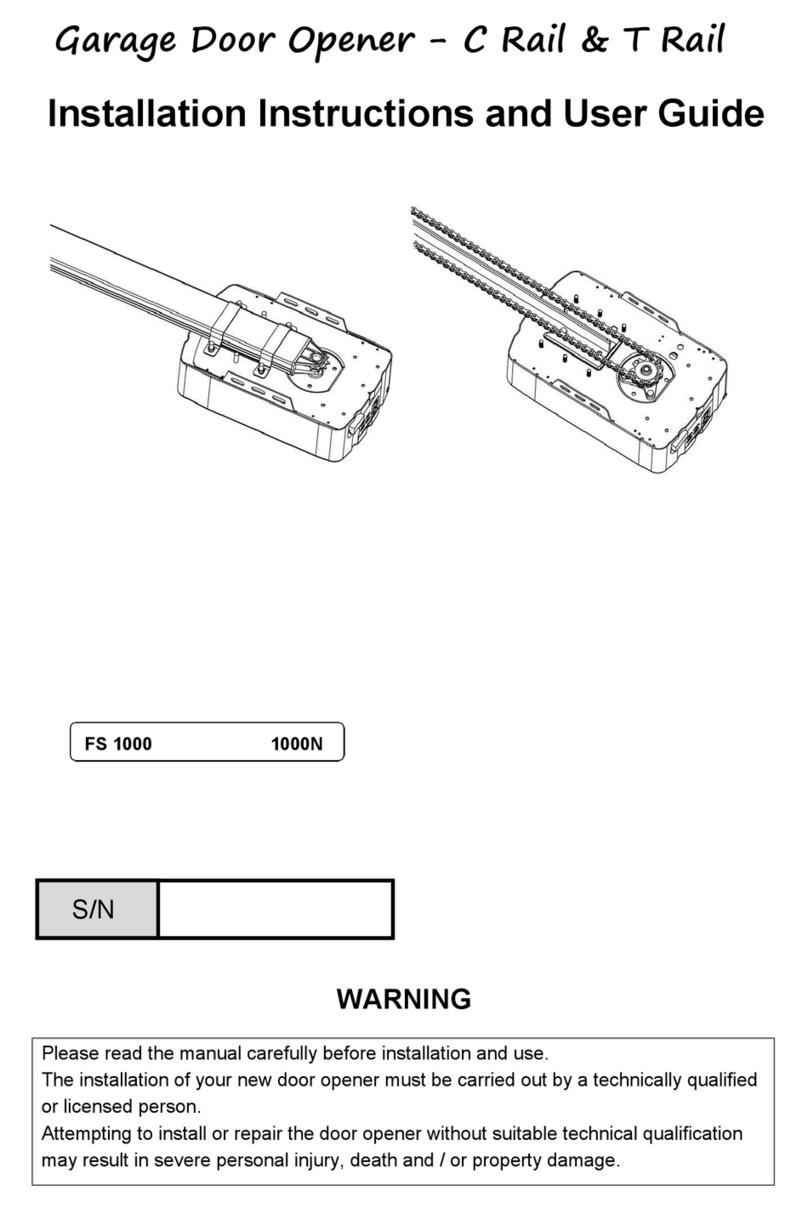 Force FS 1000 Installation instructions and user guide