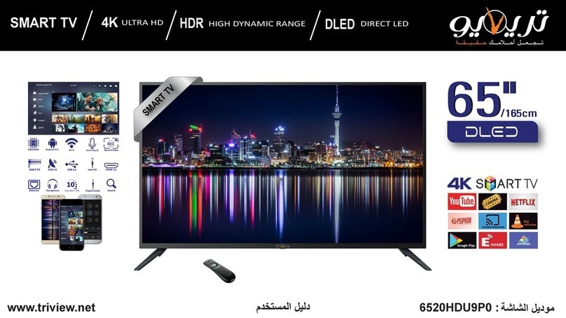 TRIVIEW 6520HDU9P0 user manual