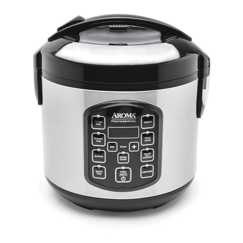 Aroma Professional ARC-954SBD instruction manual