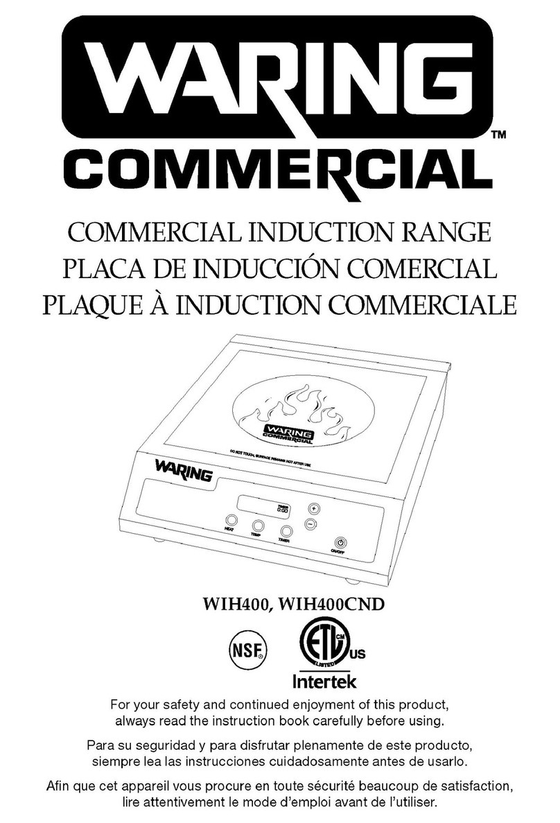 Waring WIH400CND manual