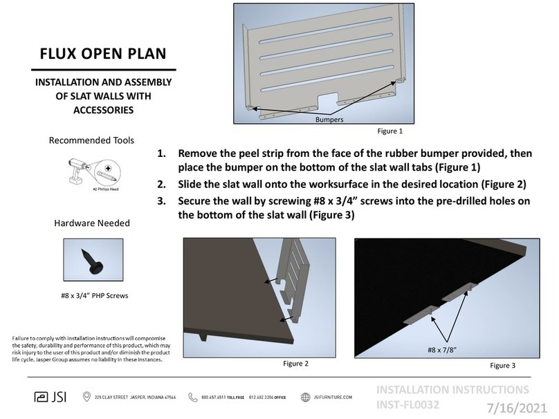 JSI FLUX OPEN PLAN Guide JSI FLUX OPEN PLAN Guide