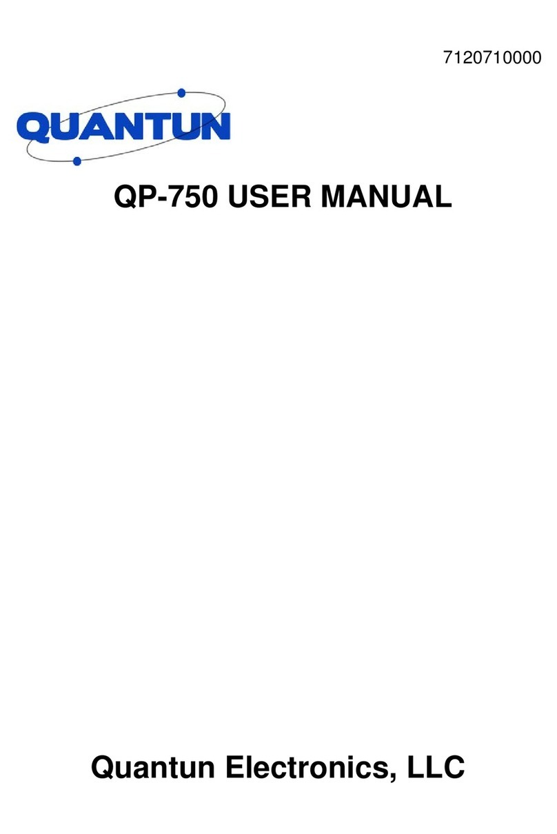 QUANTUN QP-750 user manual