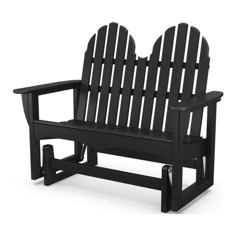 Polywood Classic Adirondack ADGL-1 User manual