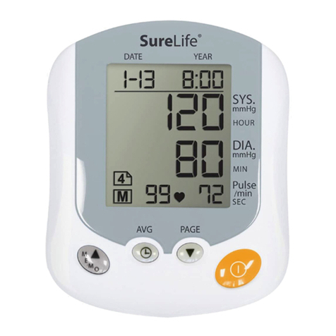 MHC Medical Products SureLife Premium SL-BA202V User manual